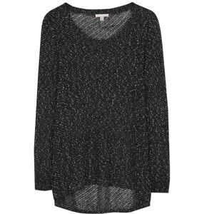 Eileen Fisher cotton linen blend speckled sweater size XL excellent condition